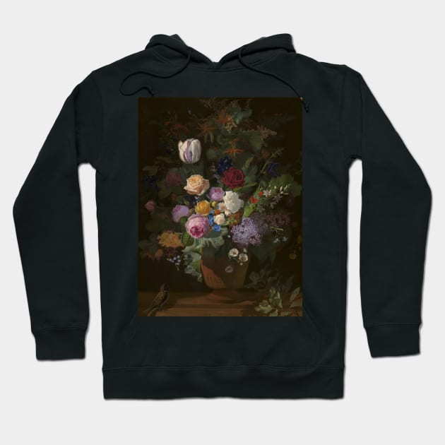 Flowers in a Vase by O.D. Ottesen Hoodie by Amanda1775